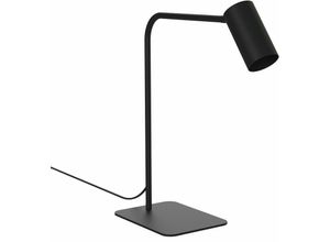 4251756383213 - Licht-erlebnisse - Schreibtischlampe Schwarz GU10 40 cm Metall Modern Tischleuchte - Schwarz