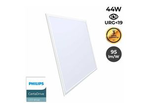 8435427122721 - Barcelona Led - LED-Einbaupanel 60X60cm 44W 3960LM UGR19 Philips Treiber Lichtfarbe Kaltweiß - Kaltweiß