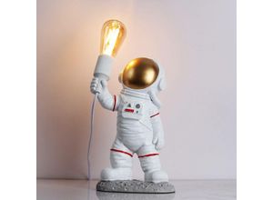 8435427130542 - Barcelona Led - Astronauten-Tischlampe Aldrin Farbe Weiß - Weiß