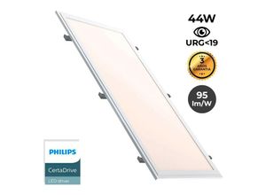 8435427138609 - Barcelona Led - LED-Einbaupanel 1200x300mm mit Befestigungssatz Lichtfarbe Warmweiß 3000K - Warmweiß 3000K