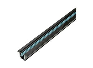 8435427101610 - Barcelona Led - Dreiphasen-Einbauschiene für LED-Strahler - 2-Meter-Stange Farbe Schwarz - Schwarz