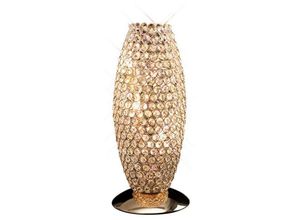 5055487409278 - Inspired Lighting - Inspired Diyas - Kos - Tischlampe 3 Light French Gold Kristall