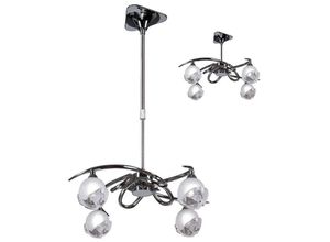 8435153208027 - Inspired Lighting - Inspired Mantra - Fragma - Teleskop Semi Flush Cabrio 4 Light G9 Chrom poliert