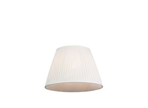 8718881055447 - Plissee Lampenschirm weiß 45 30 cm - Crème