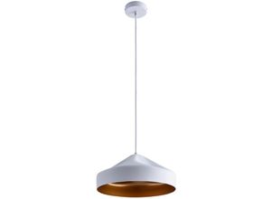 4066153011511 - Pacohome - Paco Home Pendelleuchte Hängelampe Esszimmer Küchenlampe Hängend Esstischlampe Innen Gold Weiß-Gold Design t