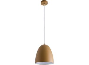 4066153012884 - Pacohome - Paco Home Pendelleuchte Küchenlampe Hängelampe Esszimmer Esstischlampe Innen Gold Weiß ohne Leuchtmittel Gelb-Matt-Weiß