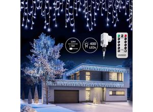 4250525370928 - Led Regen Lichterkette warmweiß kaltweiß Innen Außen Eisregen Weihnachtsbeleuchtung Weihnachten Weihnachtsdeko 400 led kalt-weiß Fernbedienung 4250525370928 - Led Regen Lichterkette warmweiß kaltweiß Innen Außen Eisregen Weihnachtsbeleuchtung Weihnachten Weihnachtsdeko 400 led kalt-weiß Fernbedienung