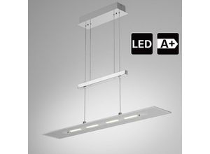 4250525370881 - Monzana - led Pendelleuchte 4 x 5W Hängeleuchte 1600lm Deckenlampe 3000K Warmweiß Esstischleuchte IP20 Deckenleuchte