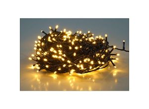 4260461472990 - Spetebo - led Weihnachts Lichterkette warm weiß - 40 m   400 led - Garten Deko Beleuchtung mit Netzstecker Strom betrieben für den Außenbereich