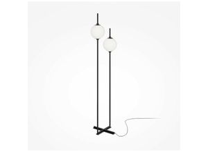 4251110043470 - The Sixth Sense Moderne 2-Licht dimmbare mehrarmige Stehlampe schwarz 3000K - Maytoni