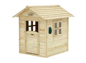 Image of Spielhaus Noa aus fsc Holz Outdoor Kinderspielhaus für den Garten Gartenhaus für Kinder mit Fenstern - Braun - AXI