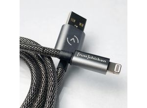 0852682004476 - FUSECHICKEN Shield iPhone Ladekabel rostfreier Stahl 0852682004476 - FUSECHICKEN Shield iPhone Ladekabel rostfreier Stahl