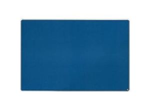 5028252608640 - Filz-Notiztafel Premium Plus Aluminiumrahmen 1800x1200mm blau