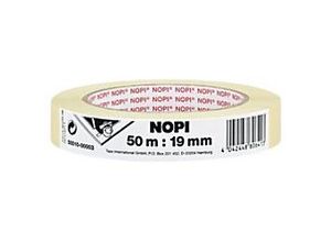 4042448806413 - Nopi Kreppband NOPI 55510 Chamois 19 mm (B) x 50 m (L) Krepppapier