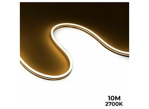 8435427142019 - Barcelona Led - Flexible led Neon x 10 Meter - Komplettset - 11W m - IP67 - Seitliche Lichtabstrahlung Lichtfarbe Warmweiß 2700K - Warmweiß 2700K