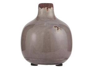 5709898308780 - Vase glasiert Tunis Höhe 10 cm Ø 85 cm lila