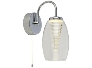 5053423174518 - Searchlight Lighting - Searchlight Cyclone 1 Light Wandleuchte Klarglas 3000K