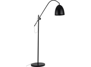 5056665761584 - Privatefloor - Verstellbare Schreibtischlampe - Beeb Schwarz - Stahl Metall - Schwarz