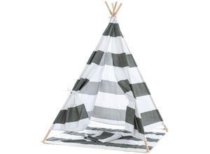 4251756439361 - Spielzelt Esna I Stoffzelt Mit Fenster I Indianerzelt I Kindertipi I Indoorzelt I Wigwam