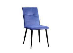 4251312963965 - Stuhl Salinas Velvet Blau