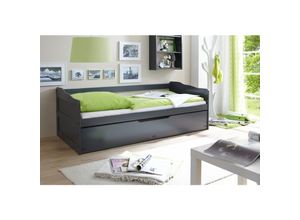 4250393877321 - Ticaa Sofabett mit Bettauszug Marianne grau