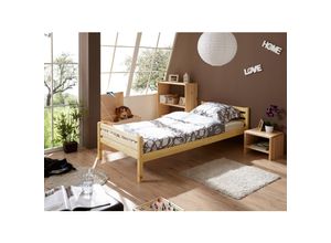 4250393898173 - Ticaa Einzelbett Nadine Kiefer massiv natur 90x200