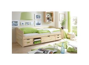 4250393877413 - TiCAA Sofabett Funktionsbett Gästebett Marlies Kiefer Natur