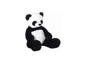 4001750330672 - Kuscheltier HEUNEC Panda Bär schlenkernd 100 cm Plüschfiguren schwarz (schwarz weiß) Kinder Pandabär Plüschtier Teddy Altersempfehlung