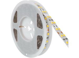 8445044022090 - Ledkia - LED-Streifen 24V dc 120LED m 5m Doppelt Breit IP20 Breite 15mm Schnitt alle 10cm Warmes Weiß 2800K - 3200K 120º5 m