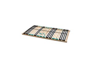 4260360013393 - 7-Zonen Lattenrost drömson 28 Federleisten starr 120x200 cm Selbstmontage - natur - Coemo 4260360013393 - 7-Zonen Lattenrost drömson 28 Federleisten starr 120x200 cm Selbstmontage - natur - Coemo