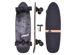 4250518572292 - Midi Longboard Surfskate Pro Black Marble 4250518572292 - Midi Longboard Surfskate Pro Black Marble