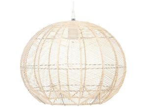 3560238988428 - Atmosphera Créateur Dintérieur - Hängeleuchte über Esstisch kita Rattan ø 38 cm