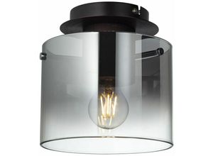 4004353358494 - BRILLIANT Lampe Beth Deckenleuchte 20cm Kaffee rauchglas 1x A60 E27 60W gf Normallampen n ent Für LED-Leuchtmittel geeignet Dimmbar bei Verwendung geeigneter Leuchtmittel