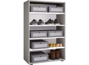 4051814413902 - VCM Regal LONA (BHT 70x110x37 cm) BHT 70x110x37 cm grau Standregal Bücherregal Bücherregal Schuhregal 4051814413902 - VCM Regal LONA (BHT 70x110x37 cm) BHT 70x110x37 cm grau Standregal Bücherregal Bücherregal Schuhregal