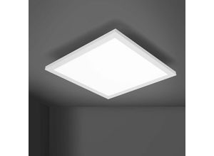 4262366753129 - Impts - led Deckenleuchte Panel Flach 40x40cm Deckenlampe für Küche Flur Schlafzimmer Keller Esszimmer Balkon 18W 1500 lumen3000K