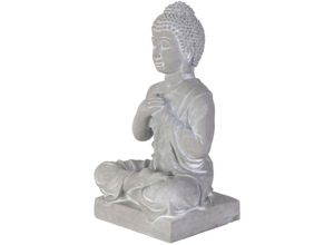 3664944184973 - The Home Deco Factory - Sitzender Buddha aus Zement 27 cm