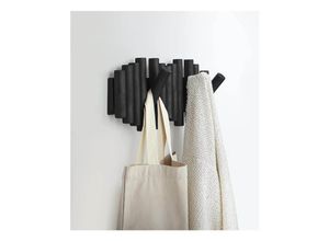 0028295372497 - Umbra Picket mit 5 Garderobenhaken schwarz 1011471-040 Garderobenleiste Wandhaken Kleiderhaken