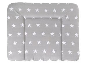 4005317297057 - Roba Wickelauflage Soft Little Star grau 85 x 75 cm