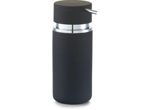 4003368185712 - Seifenspender Rubber Keramik schwarz ca 66 x 66 x 16 cm - Zeller 4003368185712 - Seifenspender Rubber Keramik schwarz ca 66 x 66 x 16 cm - Zeller