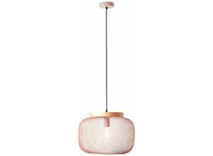 4004353354304 - Lampe Giada Pendelleuchte 40cm hellros1x A60 E27 60W gf Normallampen n ent Kabel kürzbar Für LED-Leuchtmittel geeignet - rosa - Brilliant