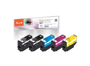 7640182389505 - E2G7 5 Druckerpatronen XL (bk bkph c m y) ersetzt Epson T02G7 No 202XL C13T02G74010 für zB Epson Expression Premium XP -6000 (wiederaufbereitet)