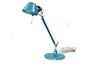 8435197410059 - Cristalrecord - Blaue gelenkige Schreibtischlampe