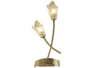 5055498600701 - Inspired Lighting - Inspired Mantra Pietra Tischlampe 2-flammig G9 Antikmessing 5055498600701 - Inspired Lighting - Inspired Mantra Pietra Tischlampe 2-flammig G9 Antikmessing