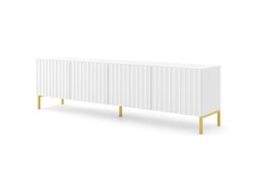 5903769732456 - Bim Furniture - TV-Schrank wave 200 cm 4D mattes weiß