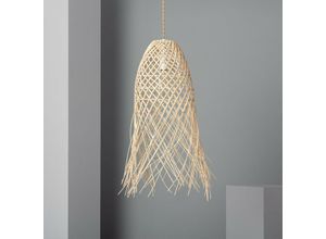 8445044030675 - Ledkia - Hängeleuchte Ratán Majani Creme600 mm