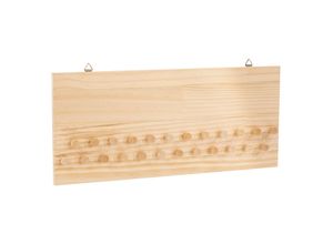 4058896310891 - Adventskalenderboard aus Holz mit 24 Haken 45 x 20 cm