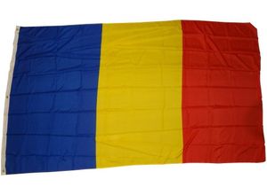 4260307160678 - XXL Flagge Rumänien 250 x 150 cm Fahne mit 3 Ösen 100g m² Stoffgewicht