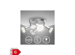 4057722005772 - Bklicht - led Deckenleuchte Spotlampe Deckenstrahler 4x GU10 3W Küche Wohnzimmer Flur