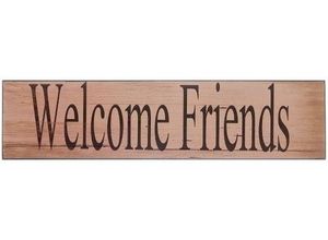 4250965940255 - Holzschild Welcome friends