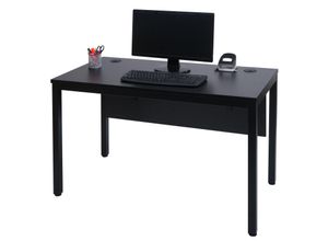 Image of Schreibtisch MCW-E94, Bürotisch Computertisch 120x60cm ~ schwarz
